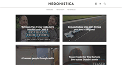 Desktop Screenshot of hedonistica.com